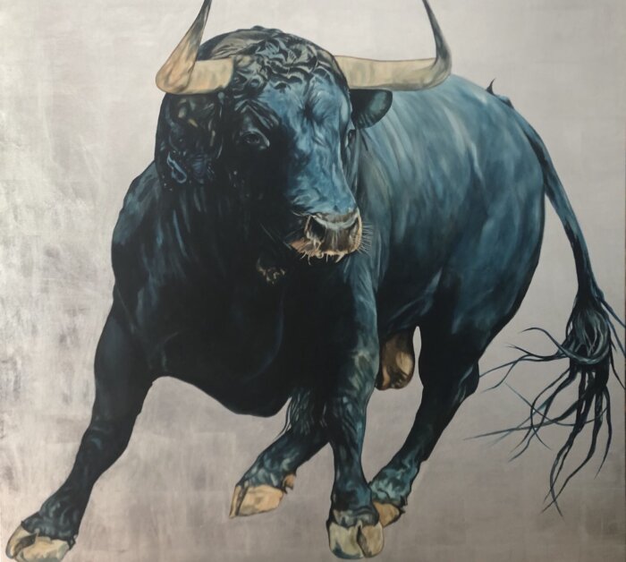 Blue Bull by Adam Pete